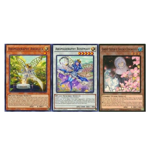 Yugioh Aromage Budget Deck - Marjoram Aromaseraphy Jasmine - 55 Cards - NM - Picture 1 of 1
